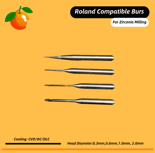 Roland Machine Compatible Milling burs