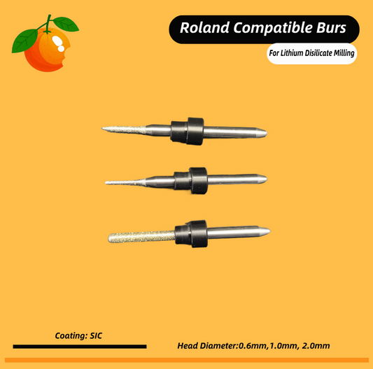 Roland Machine Compatible Milling burs