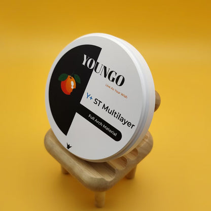 98X14mm Y+ ST Multilayer Zirconia Disc