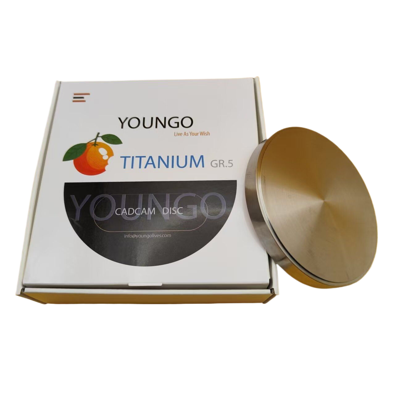 YOUNGO Titanium CADCAM Disc Gr.5